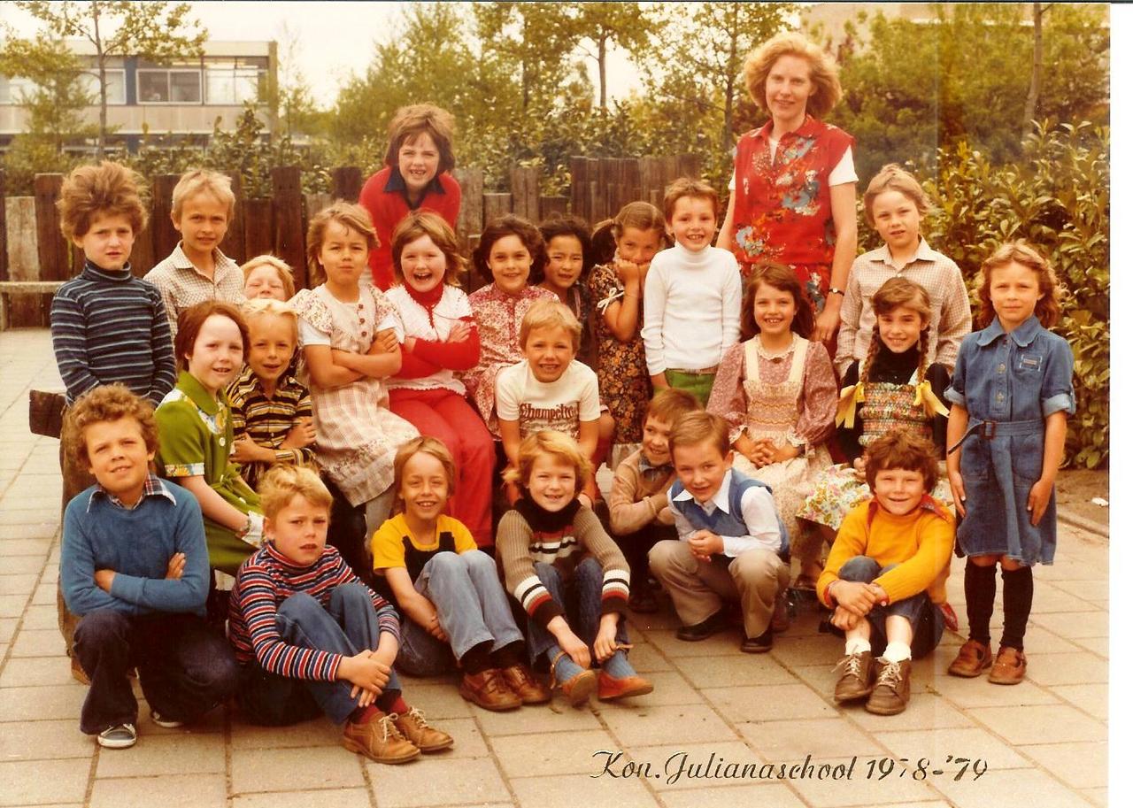 Koningin Julianaschool Klas 1 1978