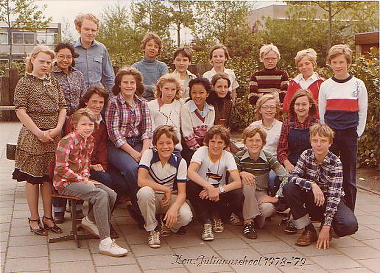 Koningin Julianaschool Klas 6 1978