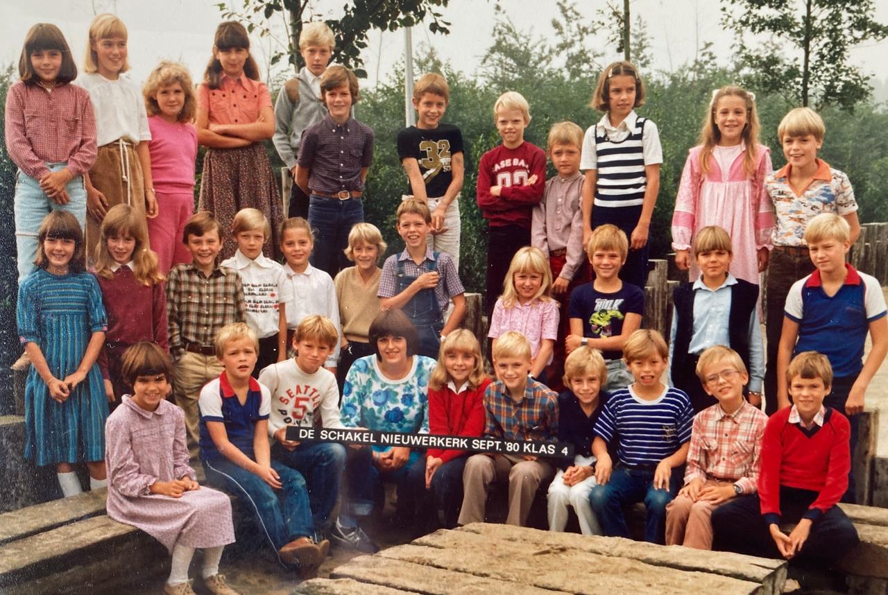 De Schakel Klas 4 1980