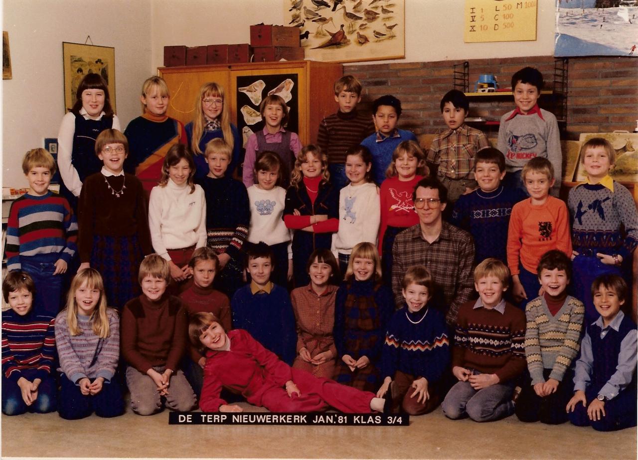 De Terp Klas 3 1980