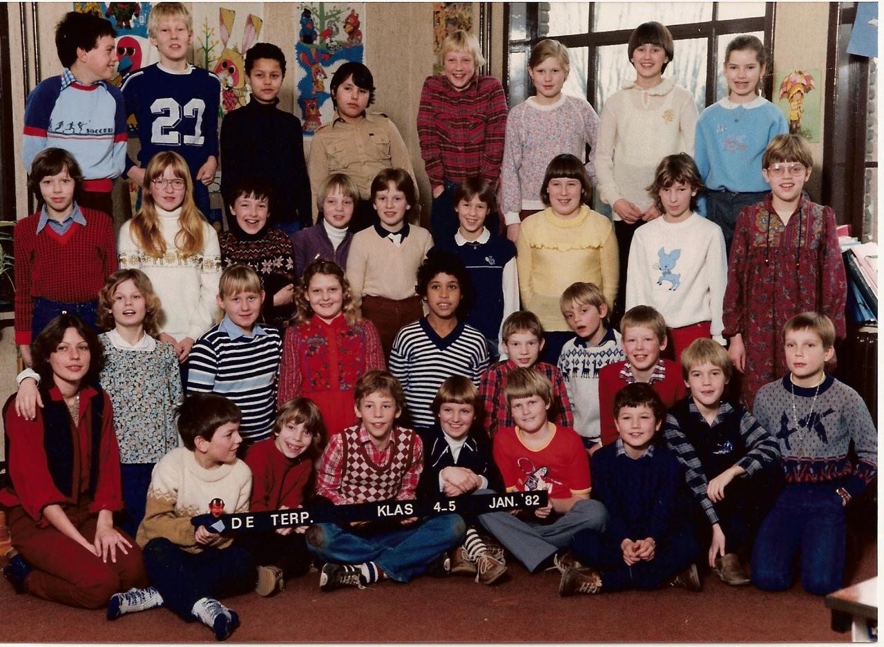 De Terp Klas 4 1981