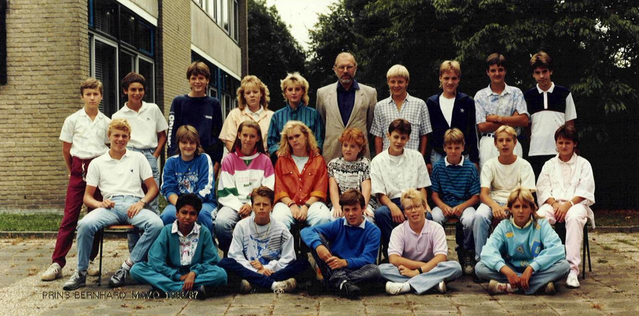 Prins Bernhard Mavo Klas 2 1986
