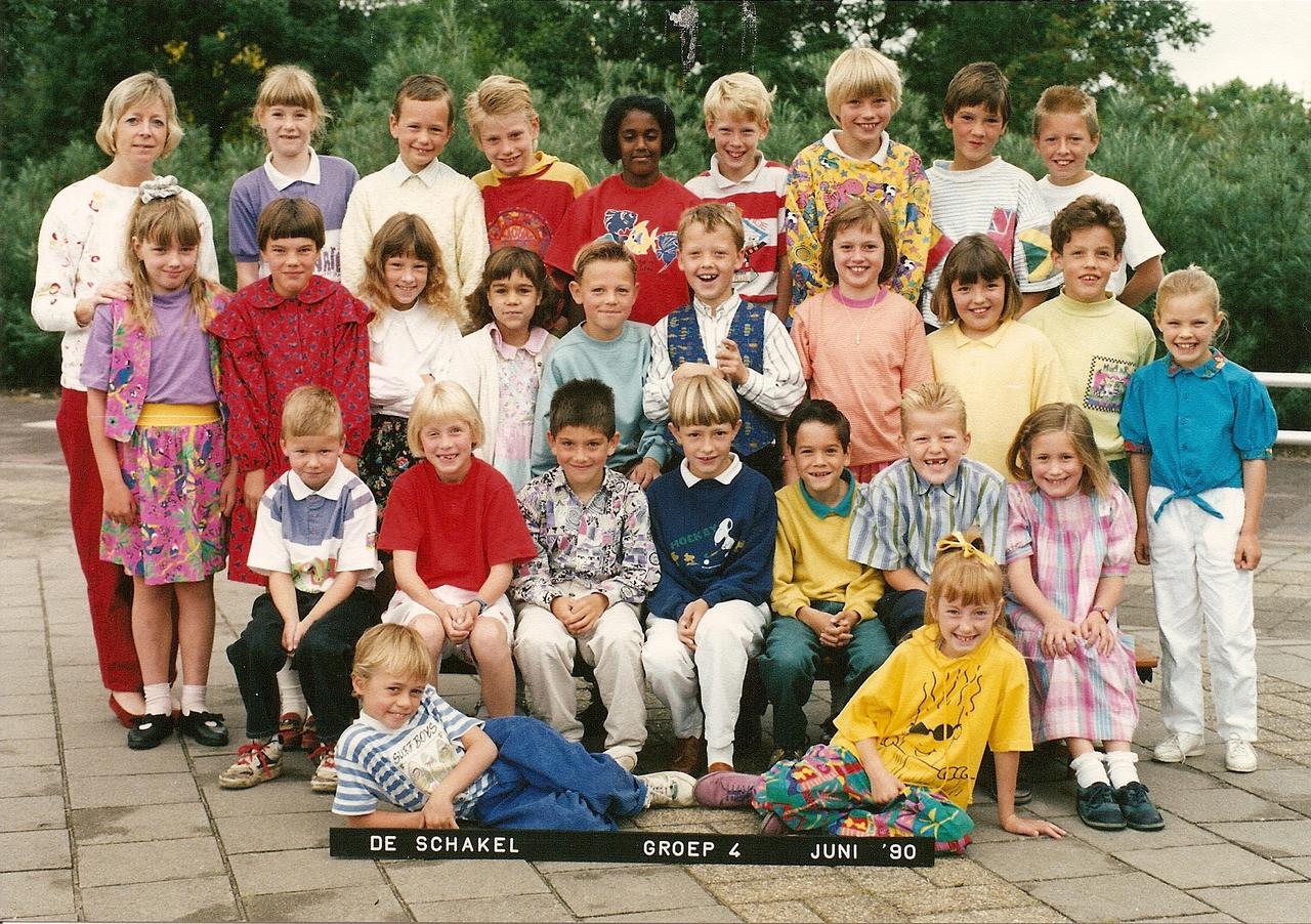 De Schakel Groep 4 1989