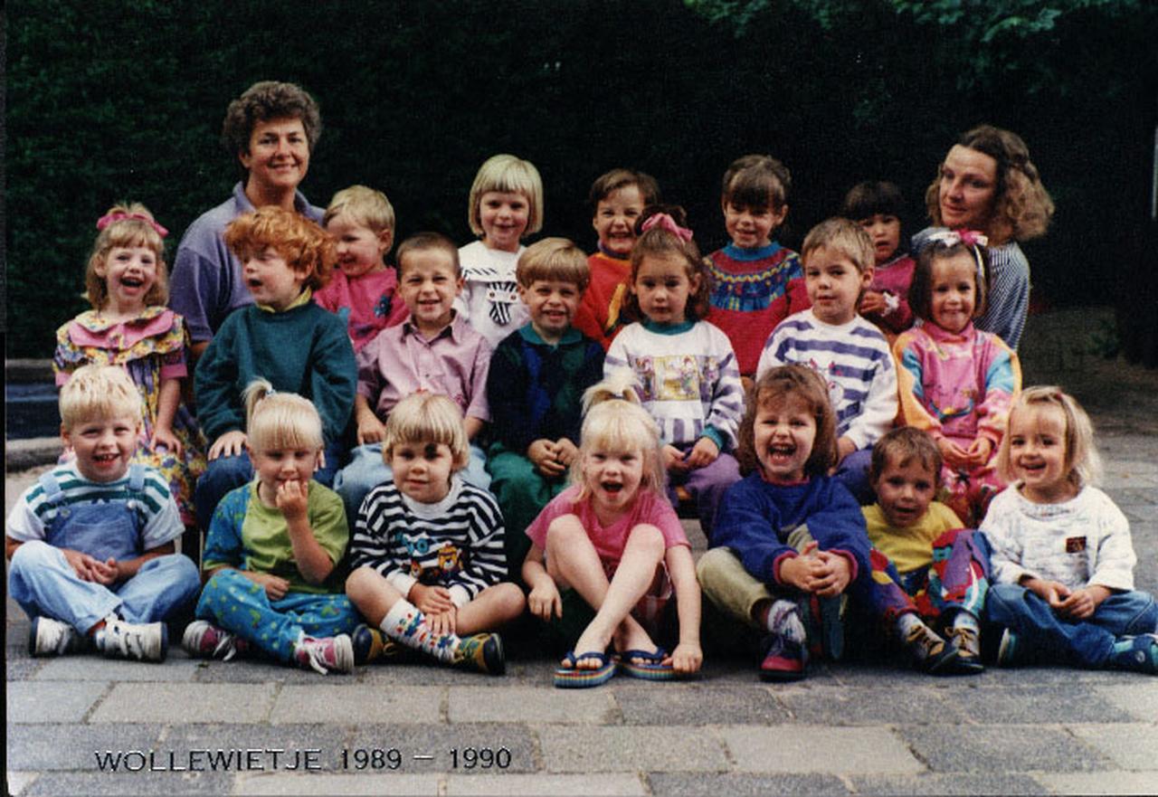 Wollewietje Kleuterschool 1989