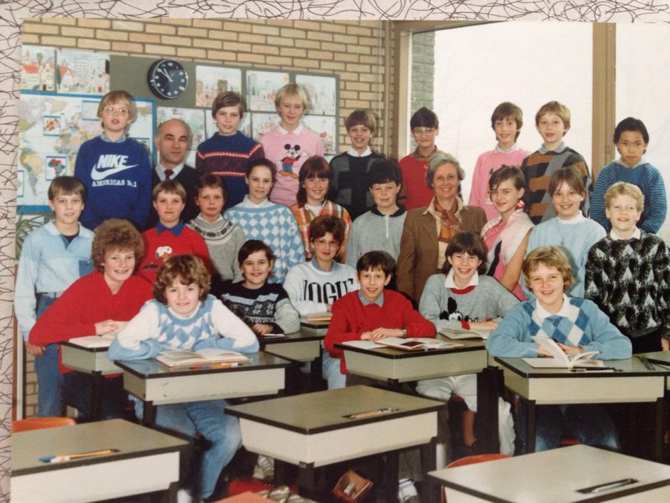 Koningin Julianaschool Klas 6 1985