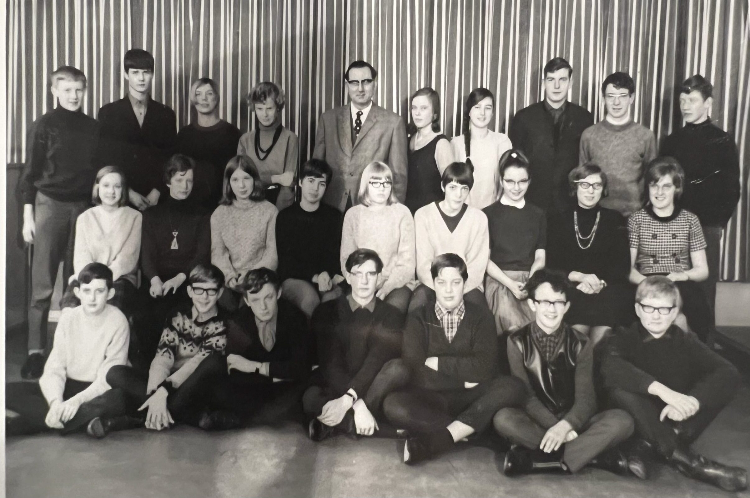 Koningin Wilhelmina Mavo Klas 4 1967 2